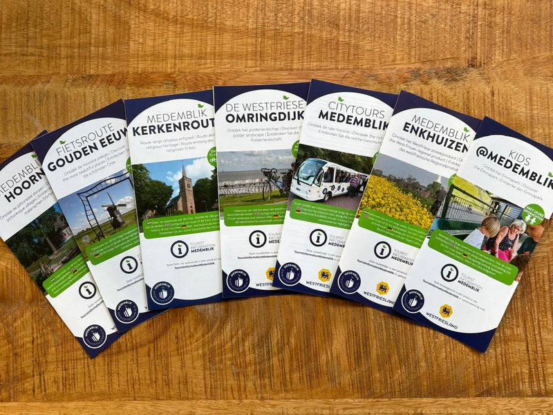 Toeristische brochures